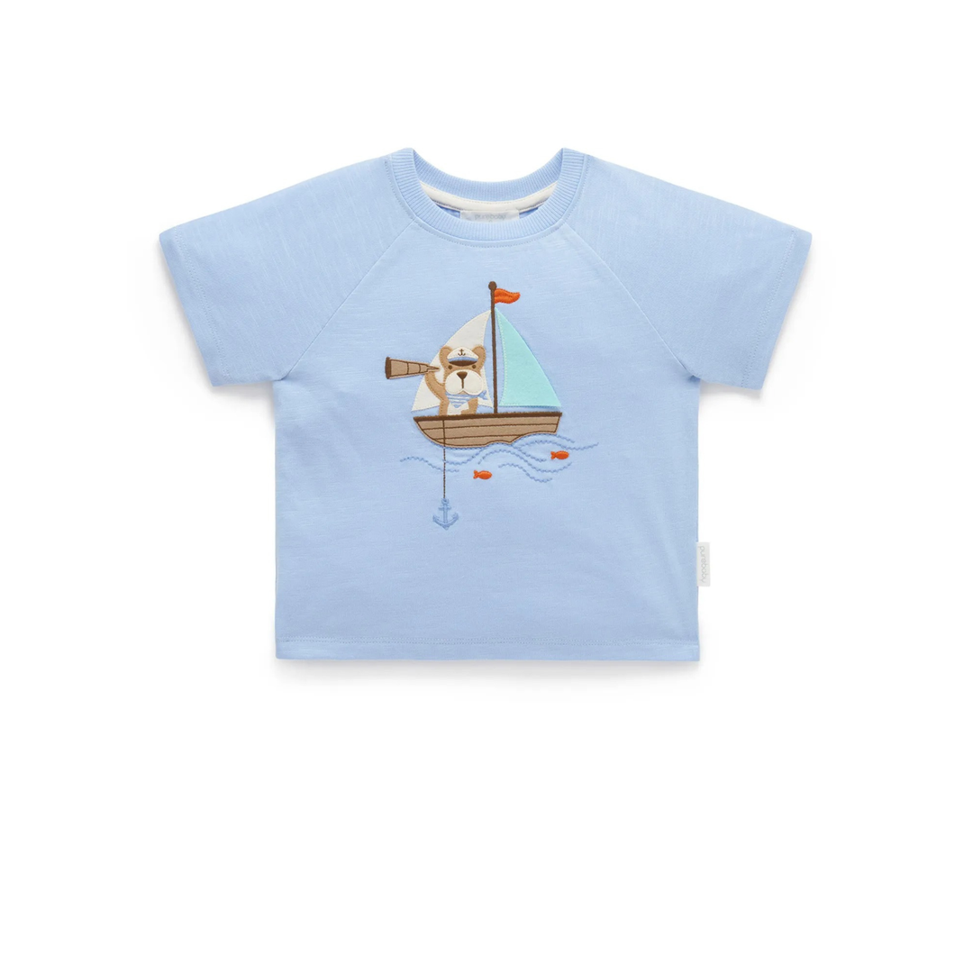 Purebaby Organic Relaxed Surf Voyager Tee