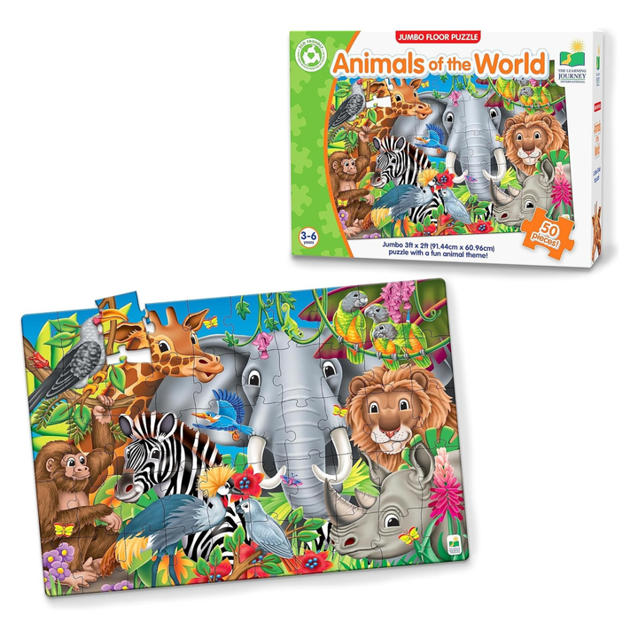 The Learning Journey International Jumbo Floor Puzzle Dinosaurs