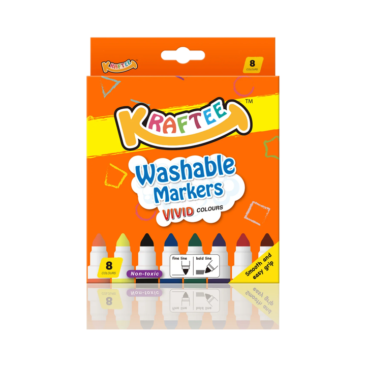 Kraftee Washable Markers