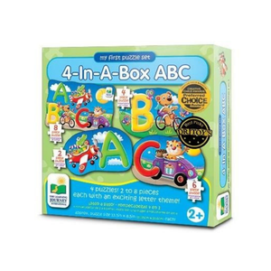 The Learning Journey My First Puzzle Sets 4-In-A-Box Puzzle