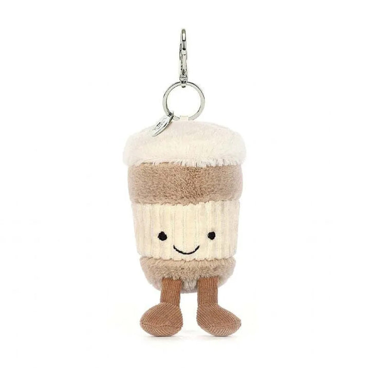 Jellycat Amuseable Coffee-To-Go Bag Charm (18cm x 5cm)