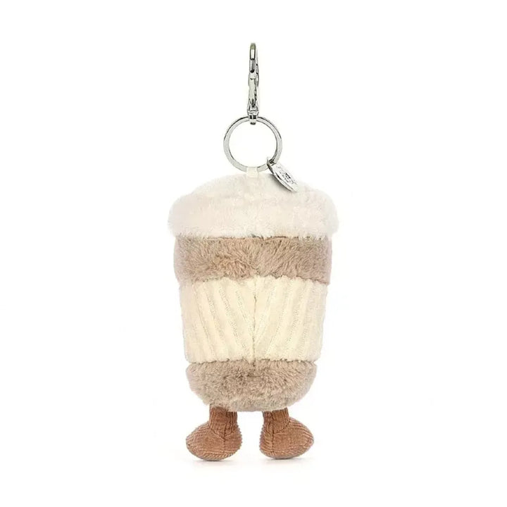 Jellycat Amuseable Coffee-To-Go Bag Charm (18cm x 5cm)
