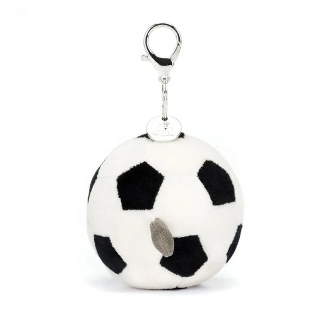 Jellycat Amuseable Sports Football Bag Charm (16cm x 8cm)