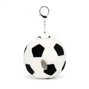 Jellycat Amuseable Sports Football Bag Charm (16cm x 8cm)