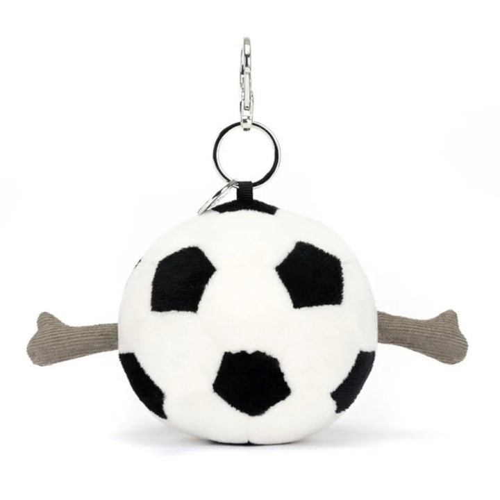Jellycat Amuseable Sports Football Bag Charm (16cm x 8cm)