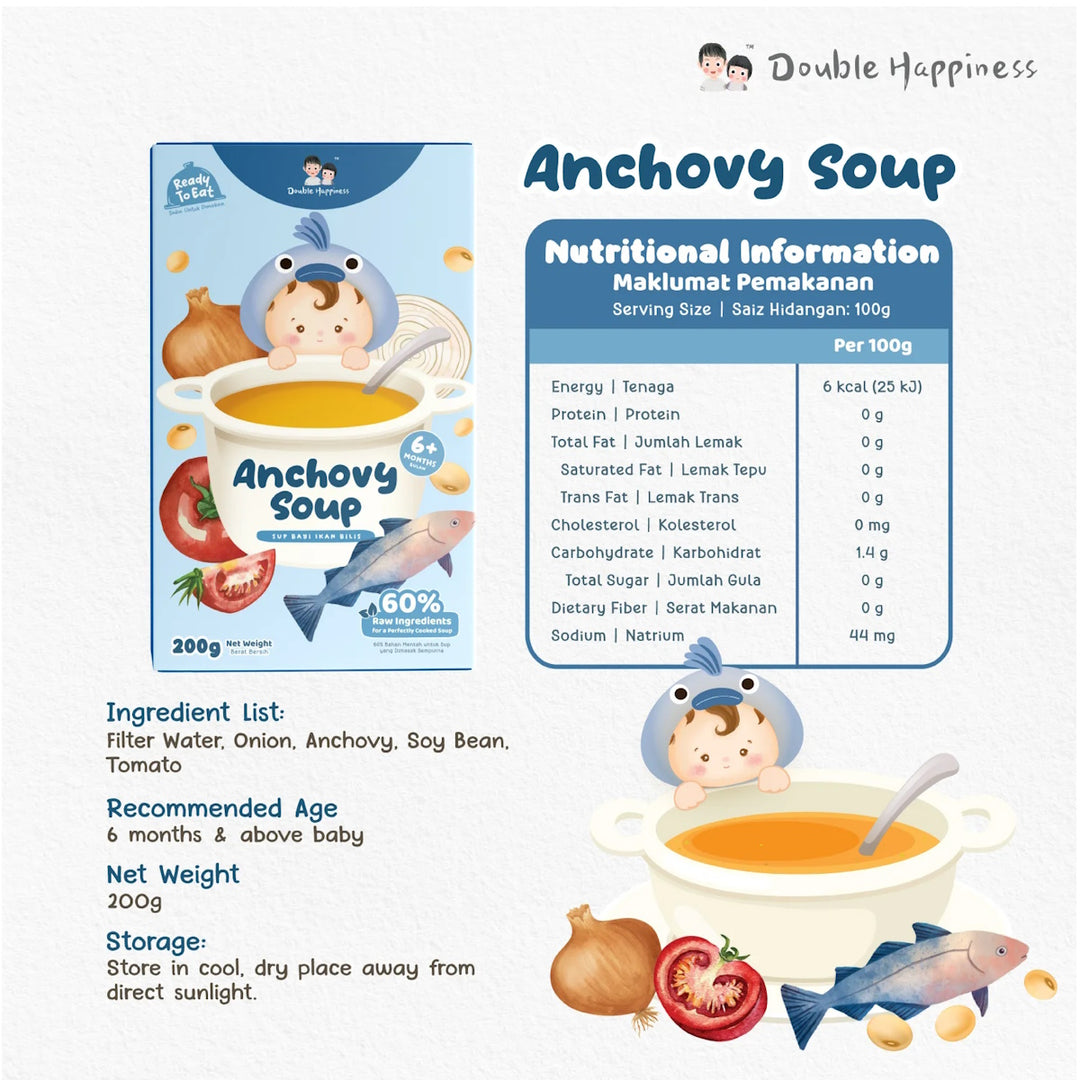 Double Happiness Ready To Eat Broth Soup (6month+)