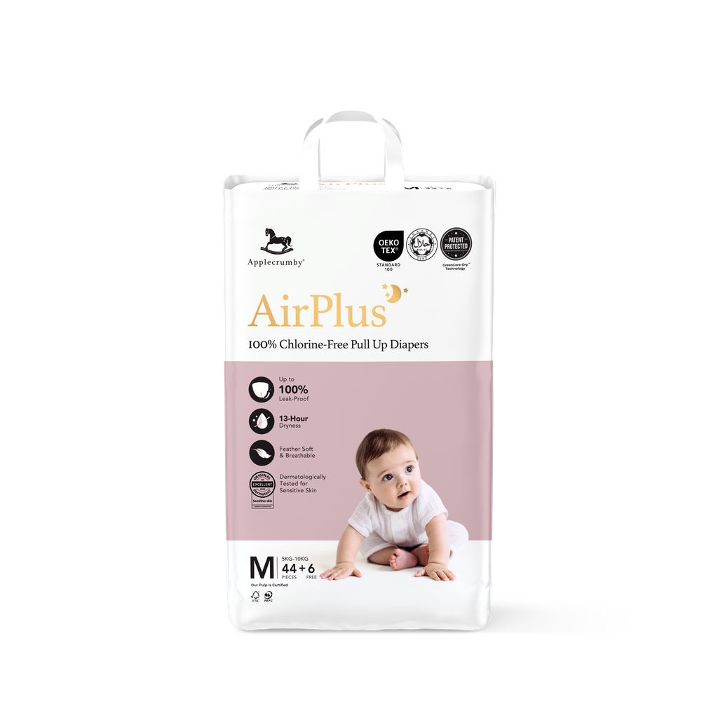 Applecrumby® AirPlus Overnight Pull Up Diapers (Mega)