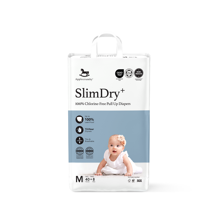 Applecrumby Slimdry+ Pull Up Diapers (Mega)
