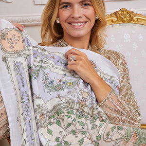 Atelier Choux CARRÉ - Tapestry Violet - lifestyle