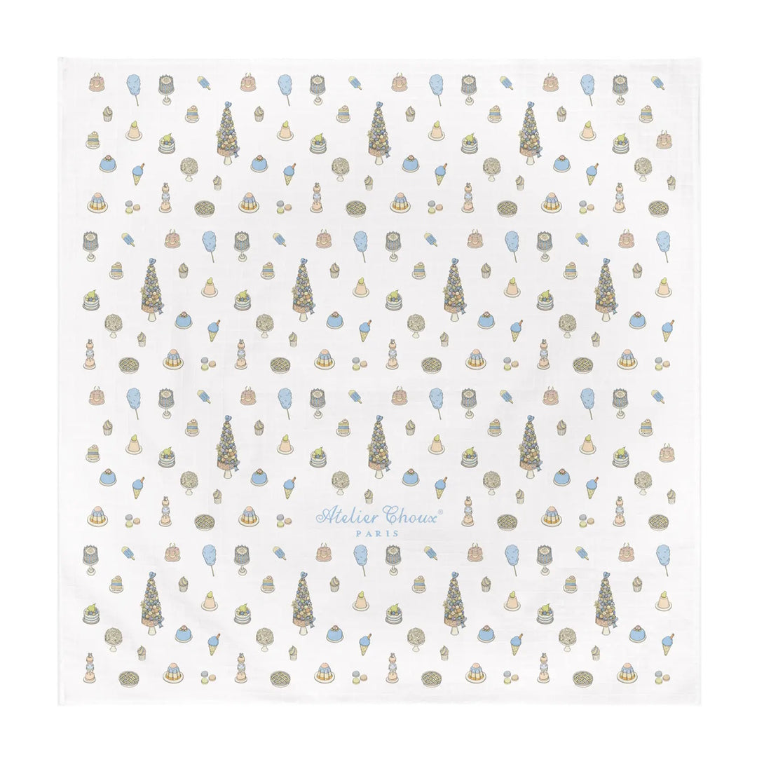 Atelier Choux CARRÉ- Sweetie Pie Blue