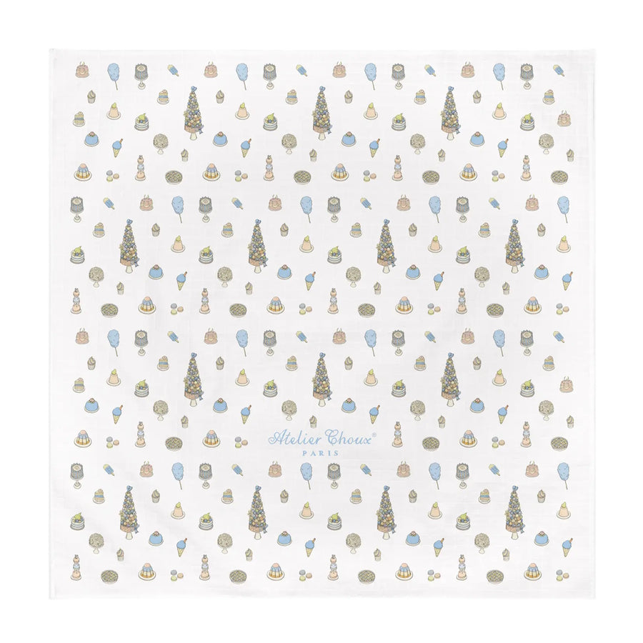 Atelier Choux CARRÉ- Sweetie Pie Blue