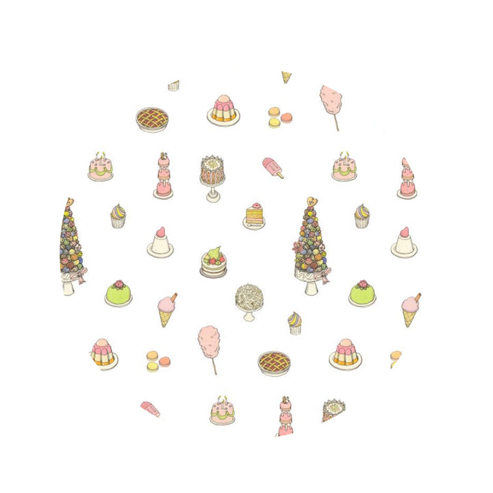 Atelier Choux Large Bib - Sweetie Pie - Gold Snaps