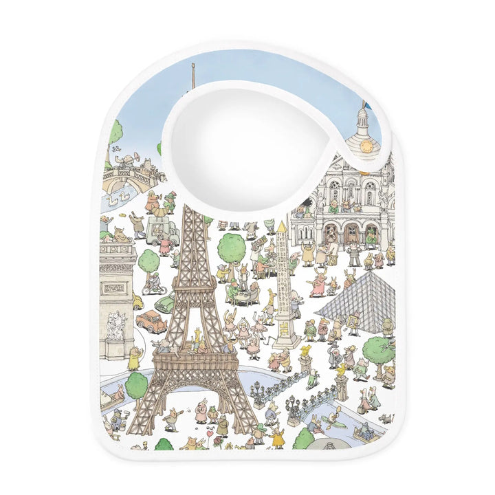 Atelier Choux Satin Bib - Paris