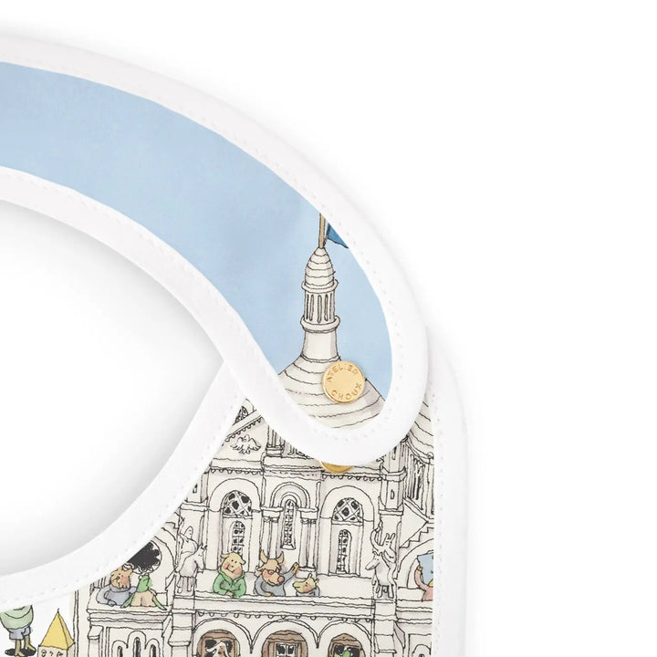 Atelier Choux Satin Bib - Paris