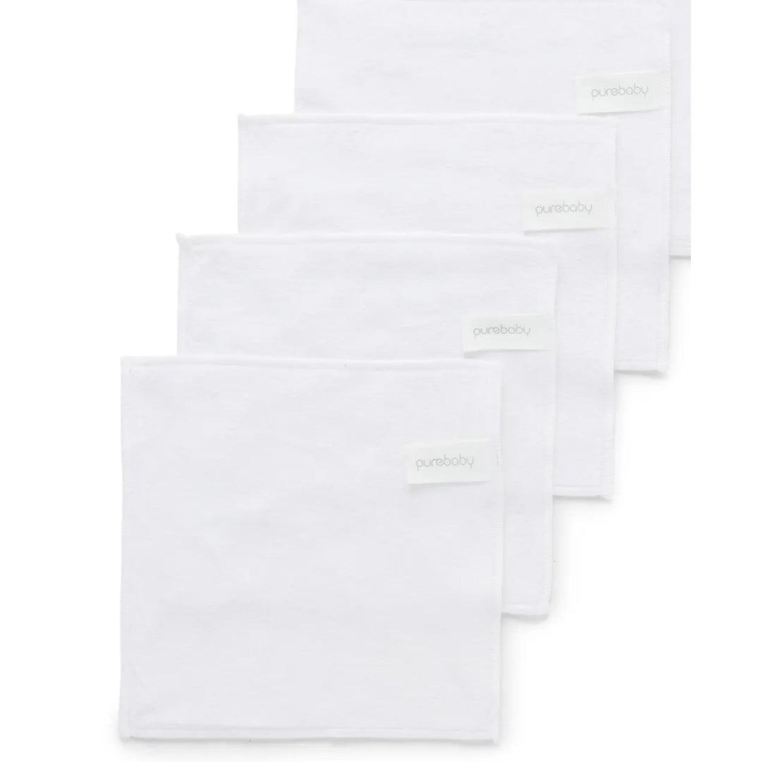 Purebaby Cloth Wipes 10 pcs White