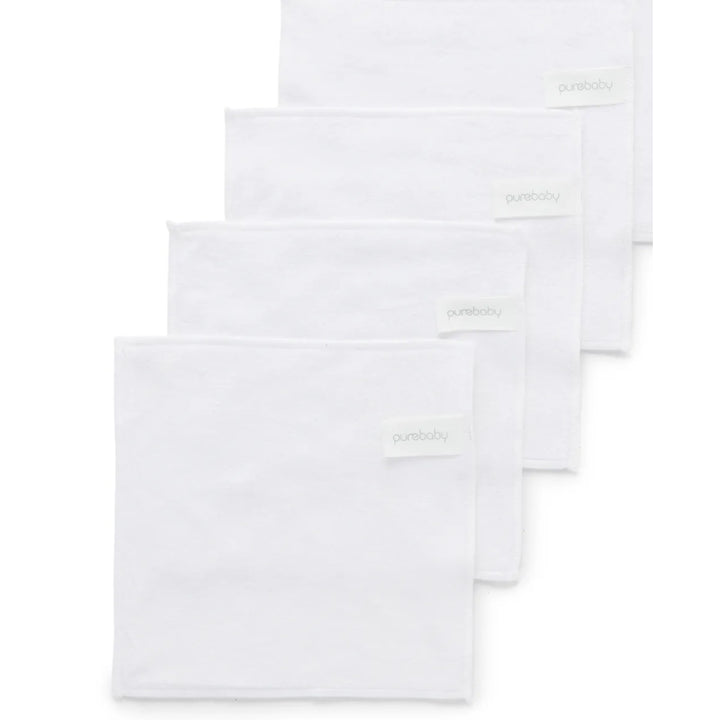 Purebaby Cloth Wipes 10 pcs White