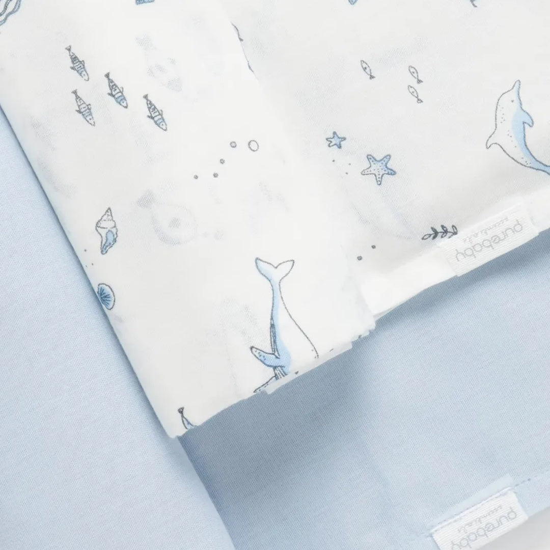 Purebaby 2 Pack Organic Muslin Wrap