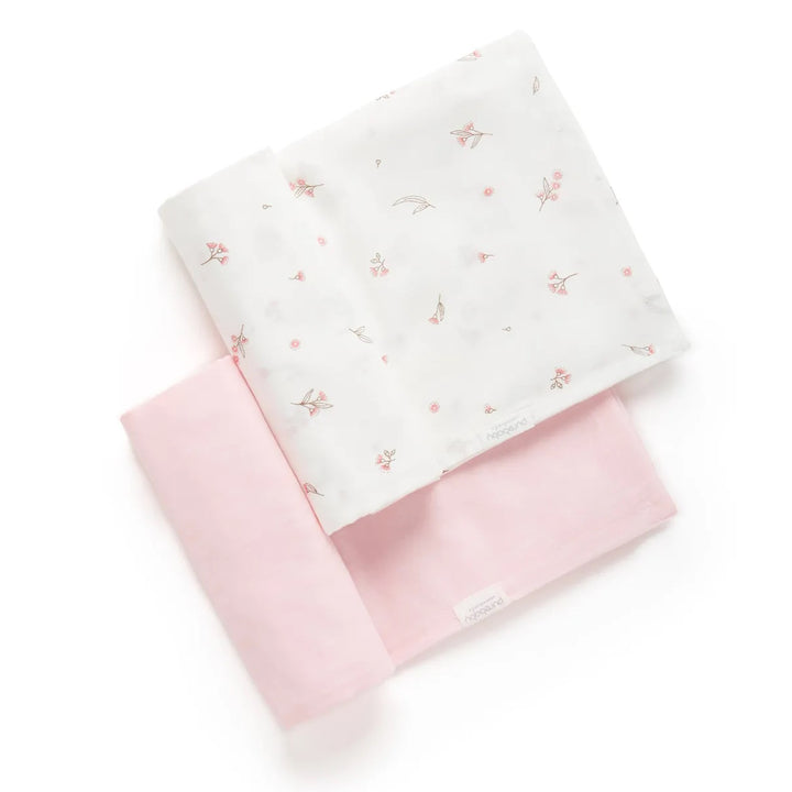 Purebaby 2 Pack Organic Muslin Wrap