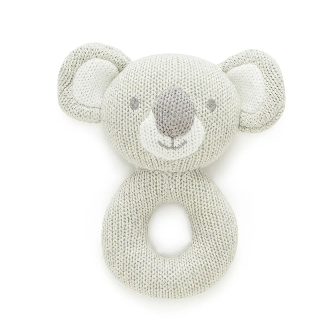 Purebaby Organic Knitted Rattle