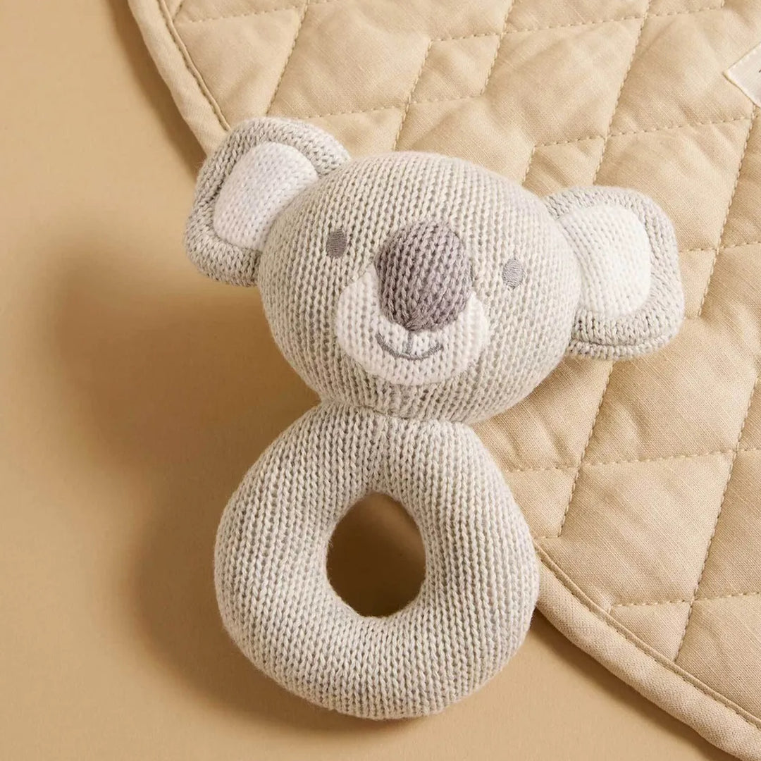 Purebaby Organic Knitted Rattle