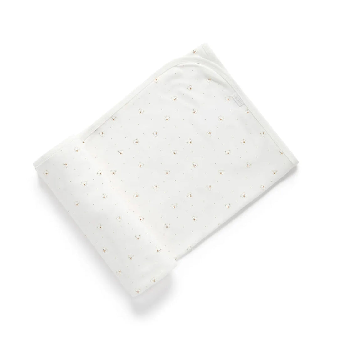 Purebaby Organic Bunny Rag / Soft Blanket