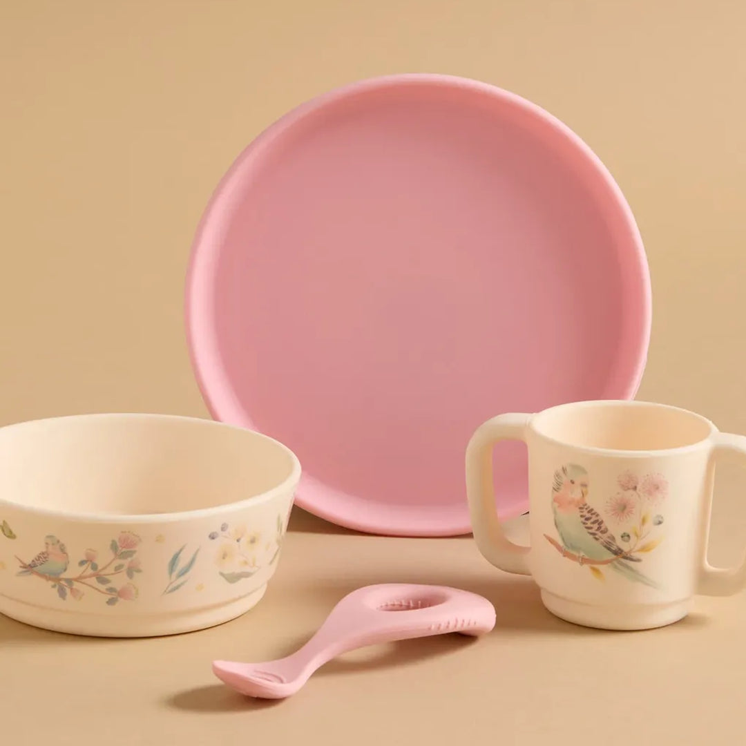 Purebaby Organic Silicone Feeding Set