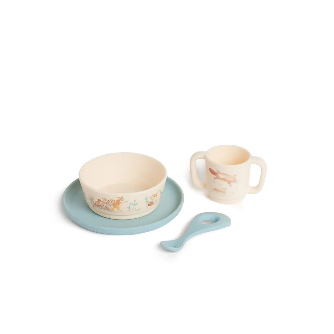 Purebaby Organic Silicone Feeding Set