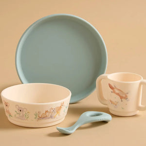 Purebaby Organic Silicone Feeding Set