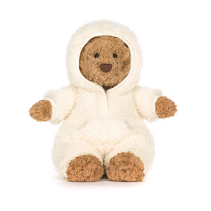Jellycat Bartholomew Bear All-in-one Outfit full view