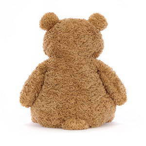 Jellycat Bartholomew Bear Medium detail of face and paws
