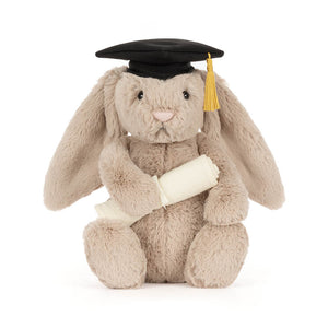 Jellycat Bashful Bunny 'Graduation'