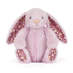 Jellycat Thistlepop Blossom Luxe Bunny full length view