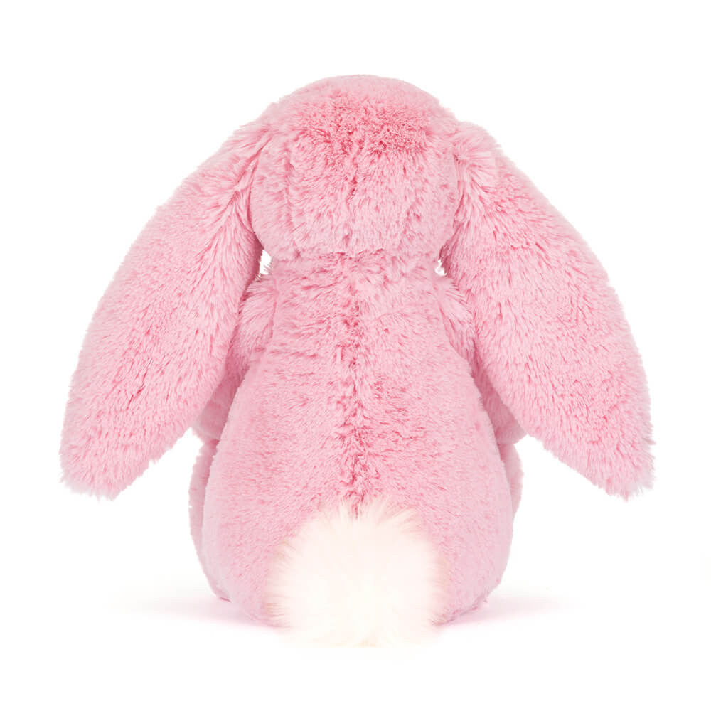Jellycat Blushkin Blossom Luxe Bunny cream bobtail detail