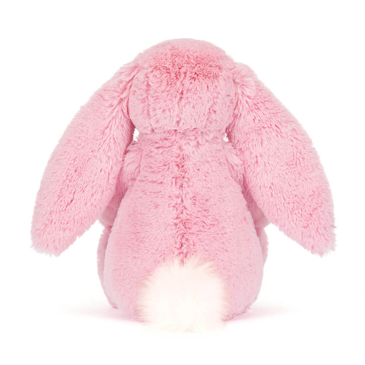 Jellycat Blushkin Blossom Luxe Bunny cream bobtail detail