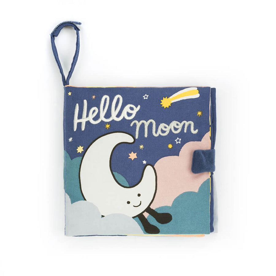 Jellycat Hello Moon Fabric Book cover