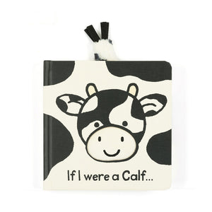 Jellycat If I Were A Calf Board Book cover