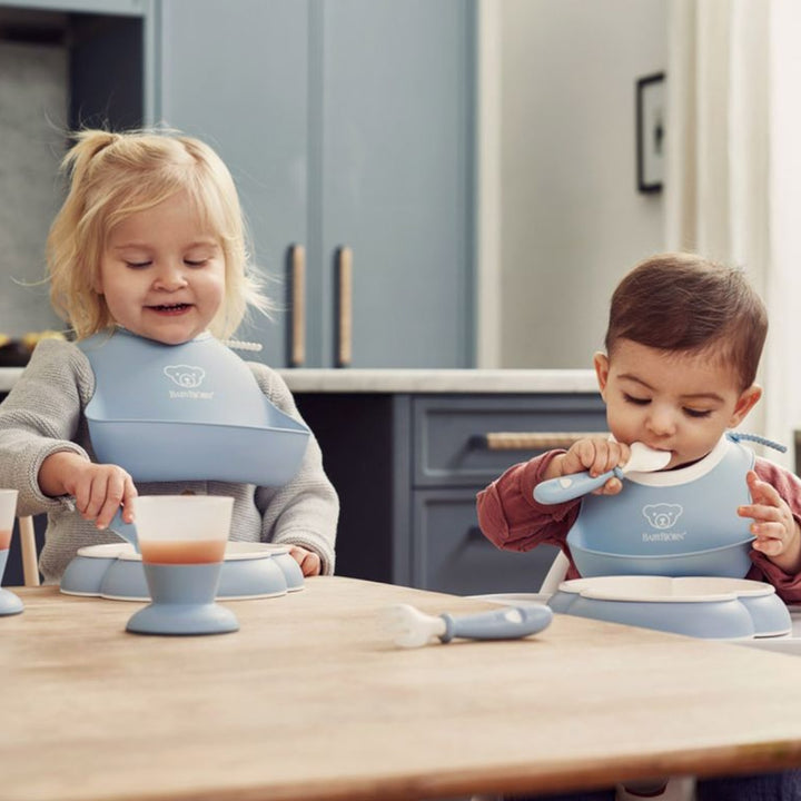 BabyBjörn Baby Bib (Powder Blue)