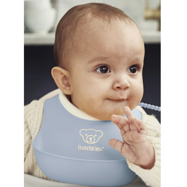 BabyBjörn Baby Bib (Powder Blue)
