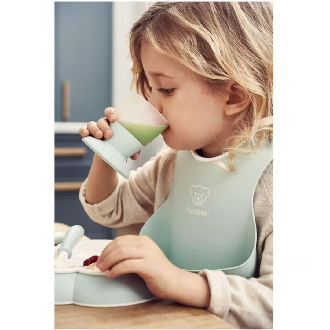BabyBjörn Baby Bib (Powder Green)