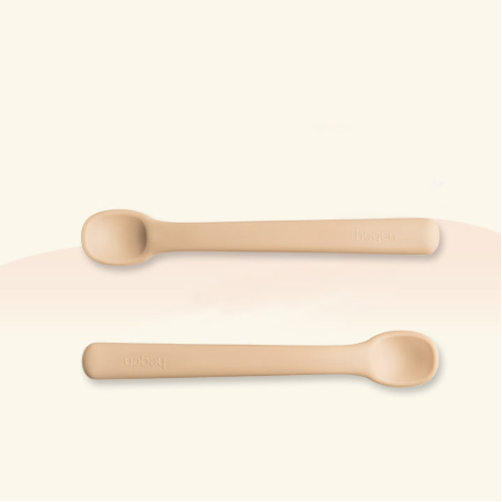 Hegen Infant Spoon Silicone Taupe