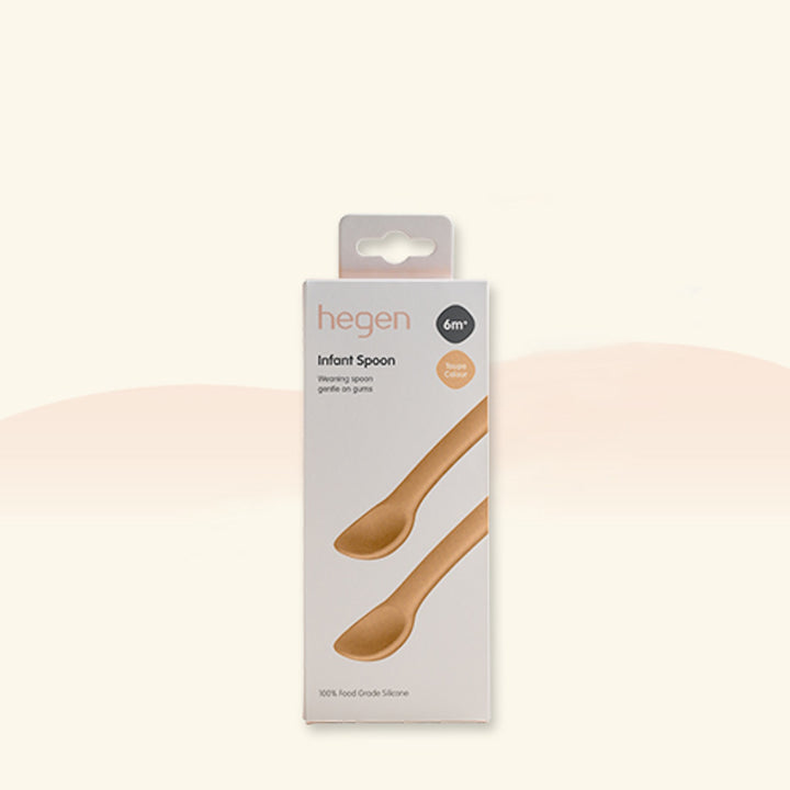 Hegen Infant Spoon Silicone Taupe