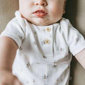 KAYS + KINS Organic Bodysuit - Buzz Buddies