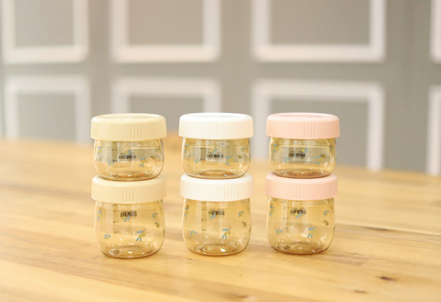 Grosmimi PPSU Baby Food Jar, Olive design