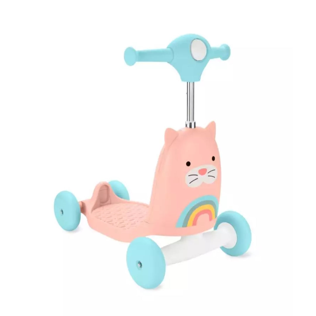 Skip Hop Zoo Ride On 3 in 1 Scooter
