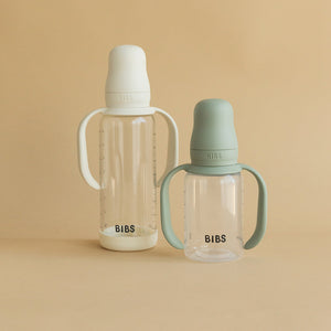 BIBS Baby Bottle Handle fitted to bottles