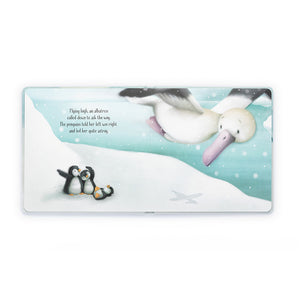 Jellycat The Naughty Penguins Book illustrated spread