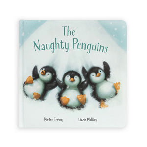 Jellycat The Naughty Penguins Book cover