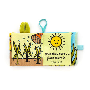 Jellycat I Am a Sweetcorn Fabric Book