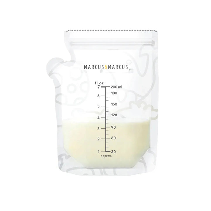 Marcus & Marcus Breastmilk Storage Bag (Temperature sensing - 200ml) - 50 bags