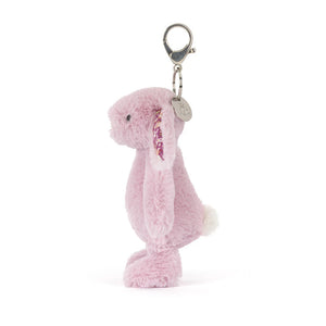 Jellycat Thistlepop Blossom Bunny Bag Charm side view